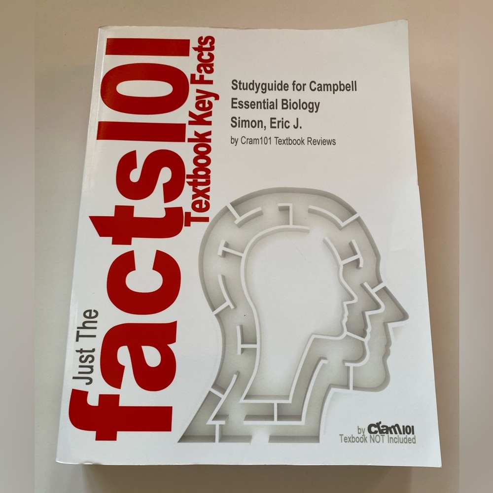 Just the Facts 101 Textbook Key Facts Studyguide for Campbell Essential Biology